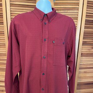 THE NORTH FACE SZ XL LONG SLEEVE BUTTON FRONT CASUAL CAMP SHIRT